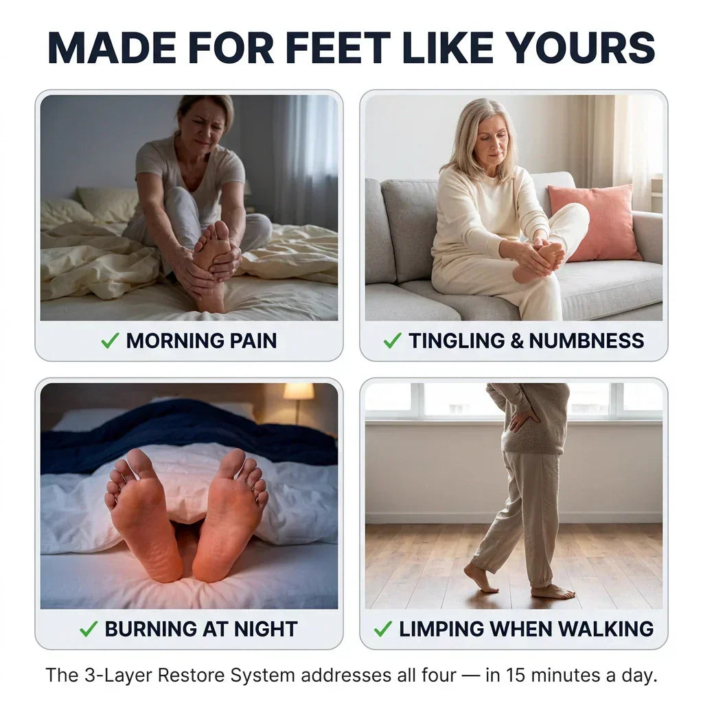 Solevera® Technology Heat Foot Massager